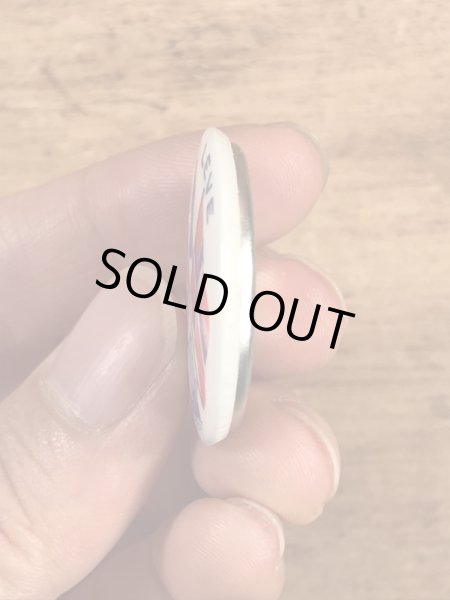 ノルウェー系アメリカ人の国旗が描かれたビンテージ缶バッジ