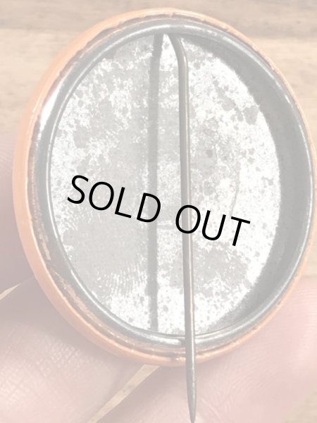 トニーカラベッロ市長のビンテージ缶バッジ