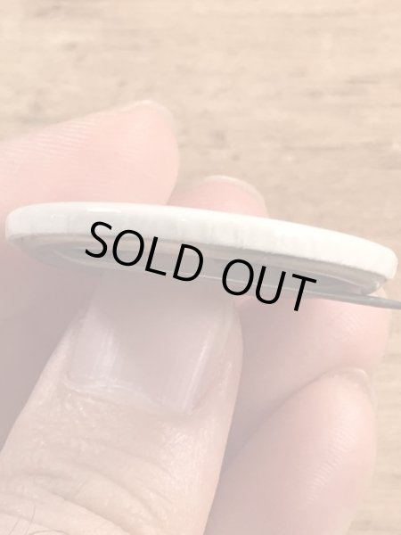 Ⅺ-XV Ⅻのローマ数字が書かれたヴィンテージ缶バッチ