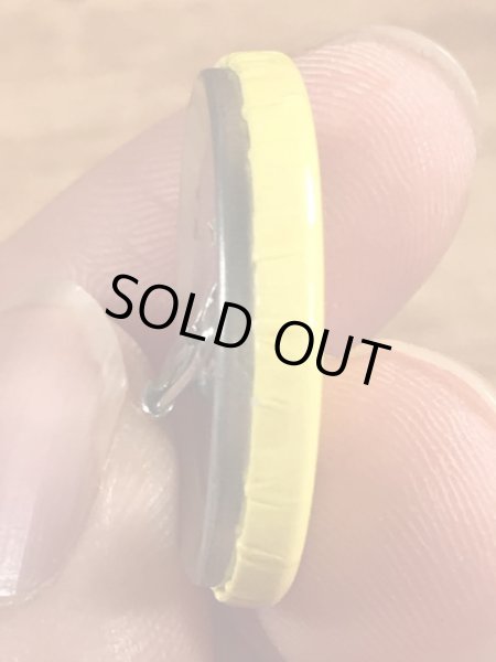 スマイルフェイスのヴィンテージ缶バッチ