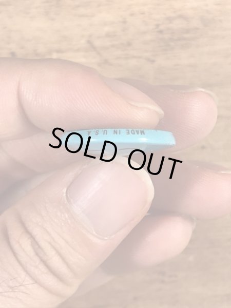 Creative House社製のスマイルフェイスのヴィンテージ缶バッチ