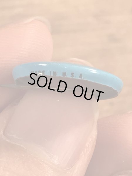 スマイルの顔が描かれたビンテージ缶バッジ