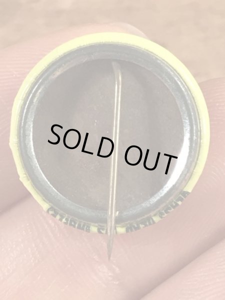 70年代頃のスマイルフェイスのヴィンテージ缶バッチ