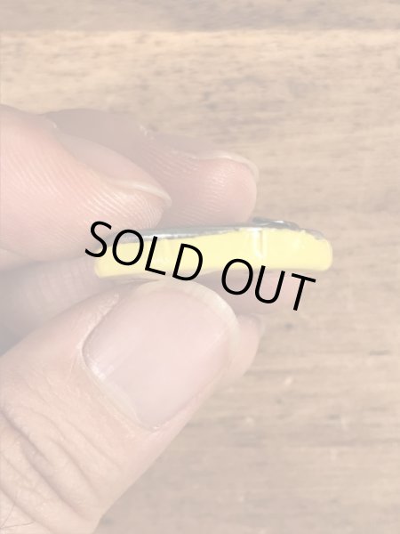 スマイルフェイスのヴィンテージ缶バッチ