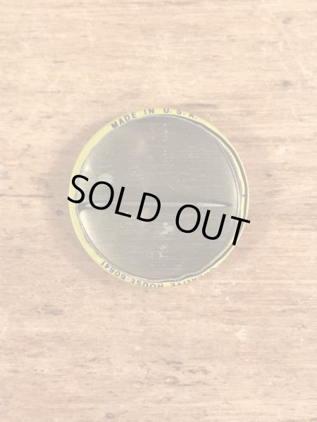 Creative House社製のスマイルフェイスのヴィンテージ缶バッチ