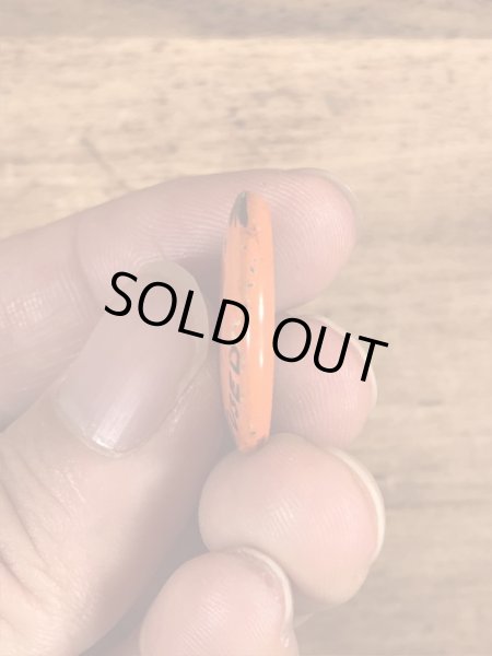 I'm Confusedの顔が描かれたビンテージ缶バッジ