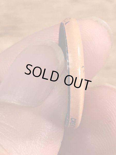 Creative House社製のスマイルフェイスのヴィンテージ缶バッチ