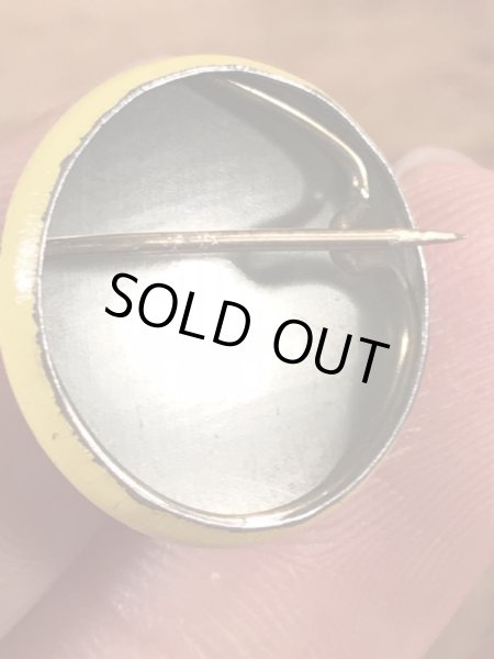 Burger Kingのスマイルフェイスのヴィンテージ缶バッチ