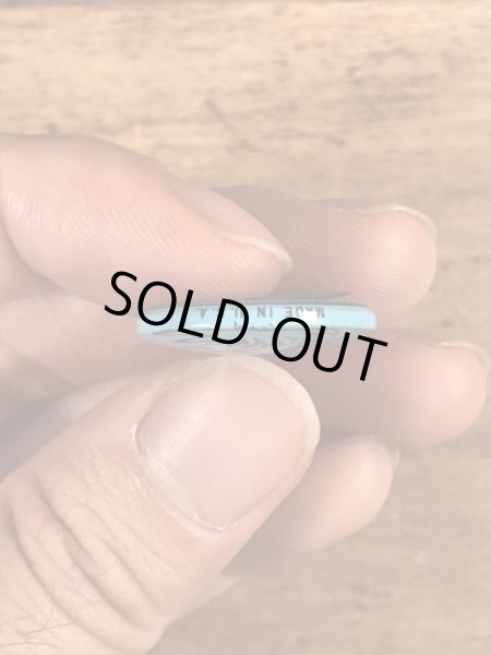 Creative House社製のスマイルフェイスのヴィンテージ缶バッチ