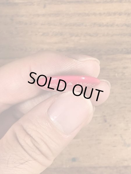 スマイルフェイスの企業物のヴィンテージ缶バッチ