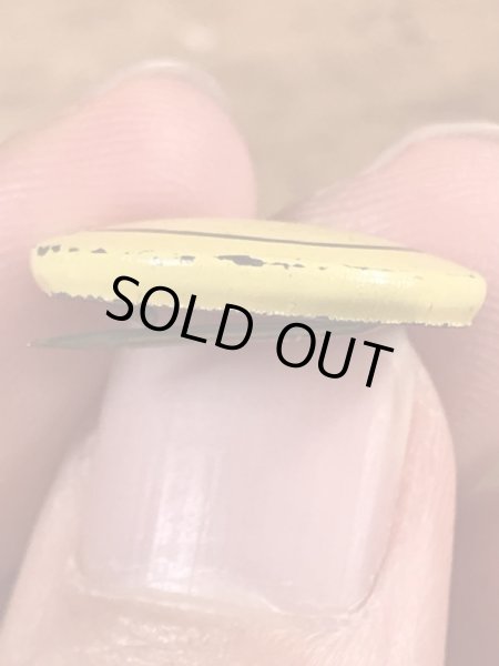 Burger Kingのスマイルフェイスのヴィンテージ缶バッチ