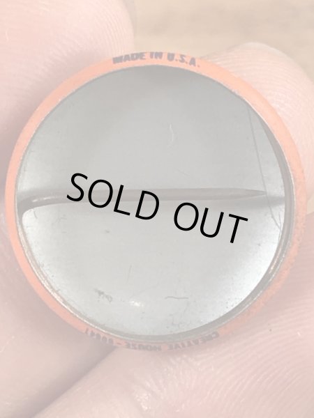 I'm Confusedのフェイスが描かれたヴィンテージ缶バッチ