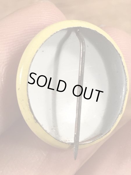 アドバタイジング物のスマイルフェイスのヴィンテージ缶バッチ