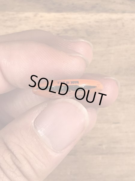 I'm Confusedのフェイスが描かれたヴィンテージ缶バッチ