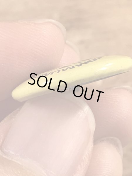 企業物のスマイルのビンテージ缶バッジ