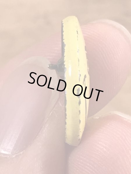 Burger Kingのスマイルフェイスのヴィンテージ缶バッチ