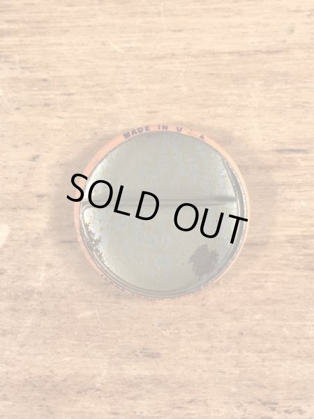 Creative House社製のスマイルフェイスのヴィンテージ缶バッチ