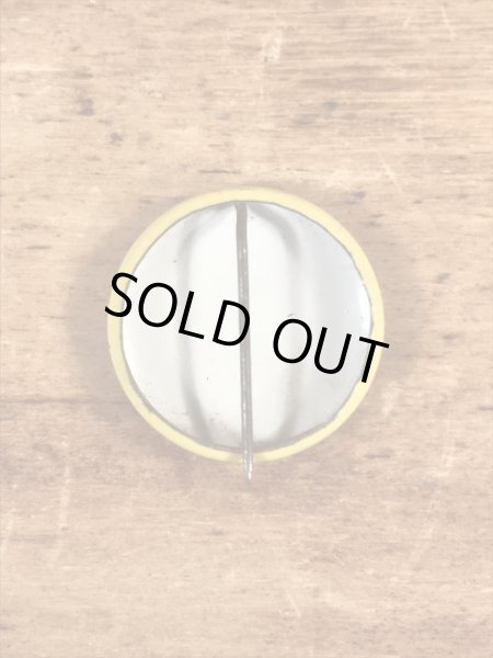 アドバタイジング物のスマイルフェイスのヴィンテージ缶バッチ