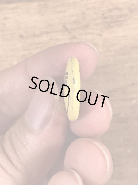 バーガーキングのスマイルのビンテージ缶バッジ