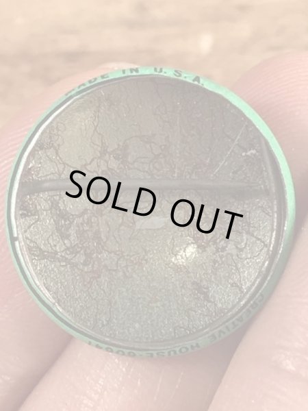 Creative House社製のスマイルフェイスのヴィンテージ缶バッチ