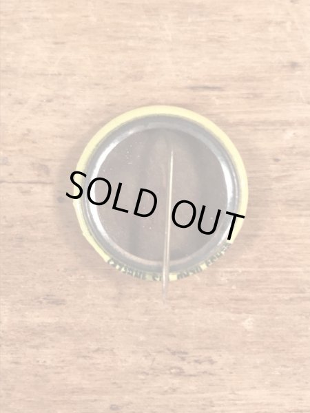 70年代頃のスマイルフェイスのヴィンテージ缶バッチ