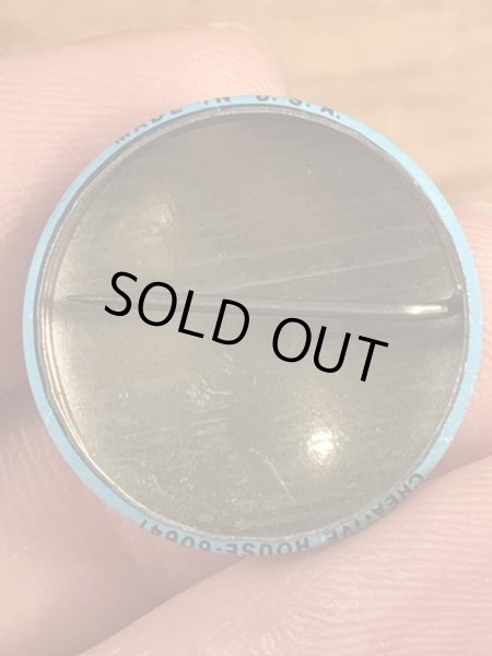 Creative House社製のスマイルフェイスのヴィンテージ缶バッチ