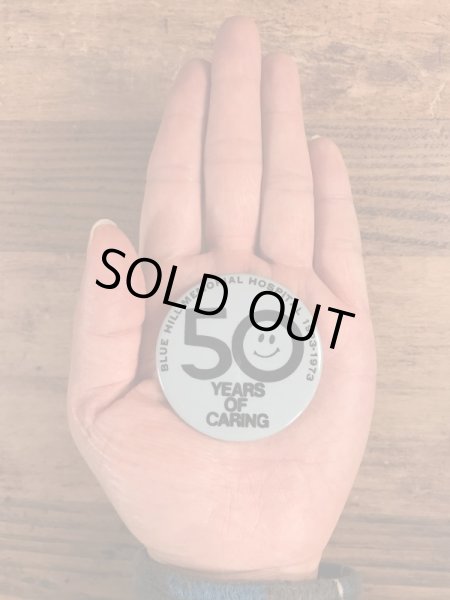 70年代頃のスマイルのビンテージ缶バッジ