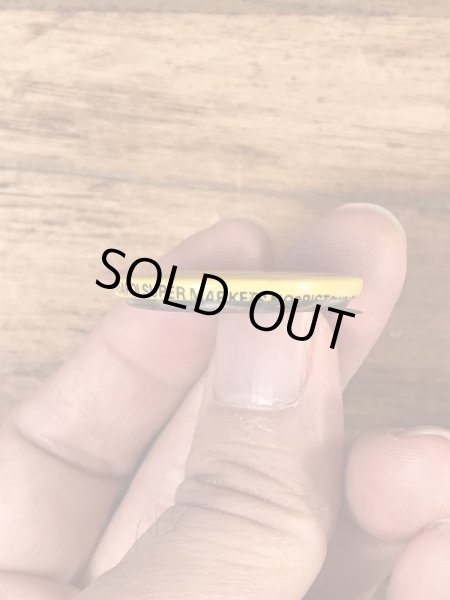 海賊になったスマイルフェイスのヴィンテージ缶バッチ