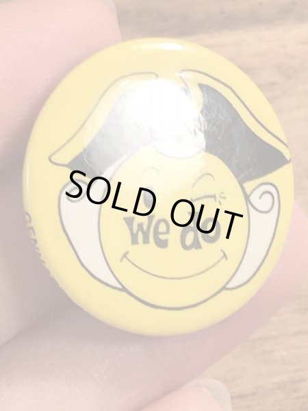 70年代頃のスマイルのビンテージ缶バッジ