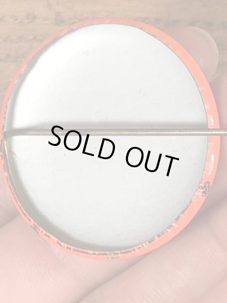 70年代頃のスマイルフェイスのヴィンテージ缶バッチ