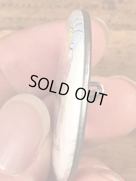 80年代頃の企業物のビンテージ缶バッジ