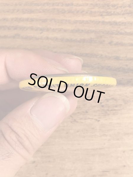 70年代〜頃の信用組合のスマイルのヴィンテージ缶バッチ