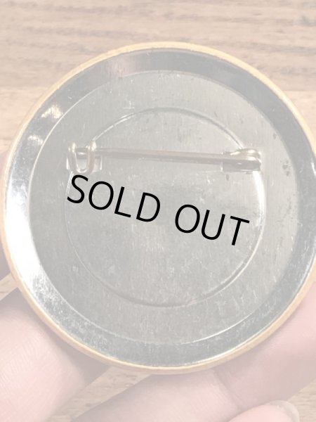 80年代頃のアドバタイジング物のヴィンテージ缶バッチ