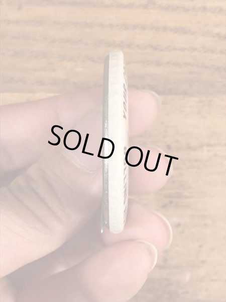 70年代〜頃の信用組合のスマイルのビンテージ缶バッジ