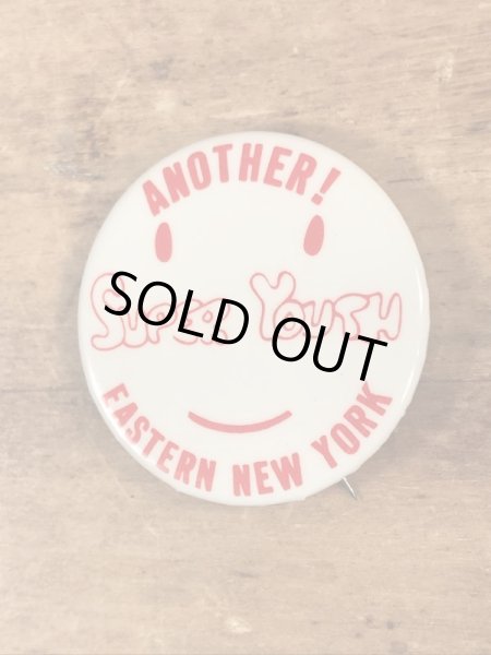 70年代〜頃のスマイルフェイスのヴィンテージ缶バッチ