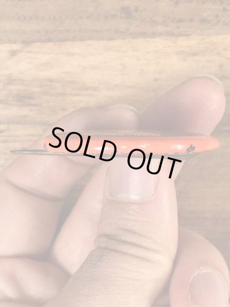 70年代頃のスマイルフェイスのヴィンテージ缶バッチ