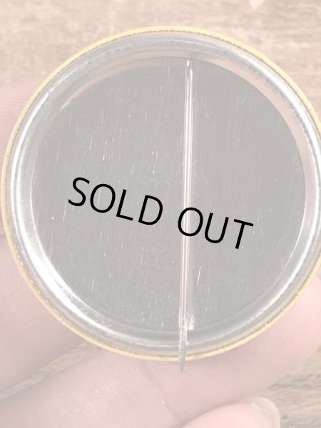 70年代〜頃の信用組合のスマイルのヴィンテージ缶バッチ