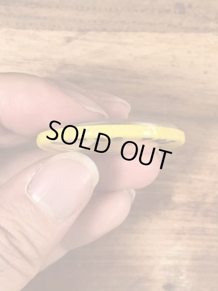 70年代〜頃のスマイルフェイスのヴィンテージ缶バッチ