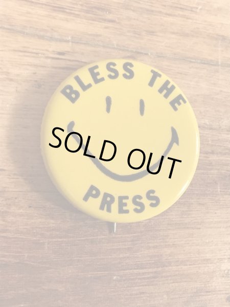 70年代〜頃のスマイルのビンテージ缶バッジ