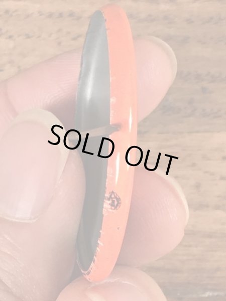 70年代頃のスマイルフェイスのヴィンテージ缶バッチ