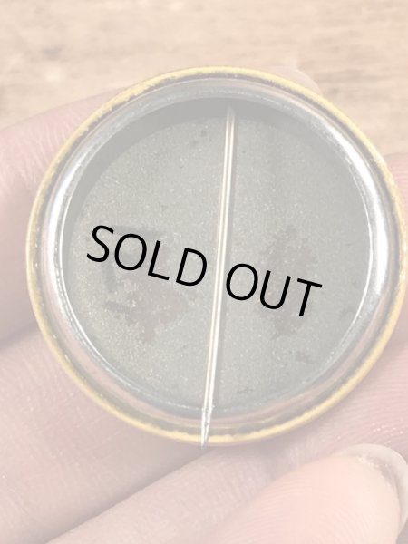 70年代〜頃のスマイルフェイスのヴィンテージ缶バッチ