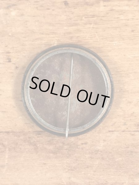 70年代〜頃のスマイルフェイスのヴィンテージ缶バッチ