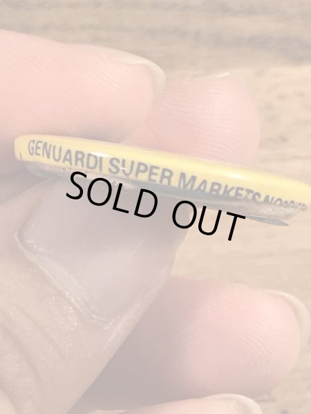 海賊になったスマイルフェイスのヴィンテージ缶バッチ