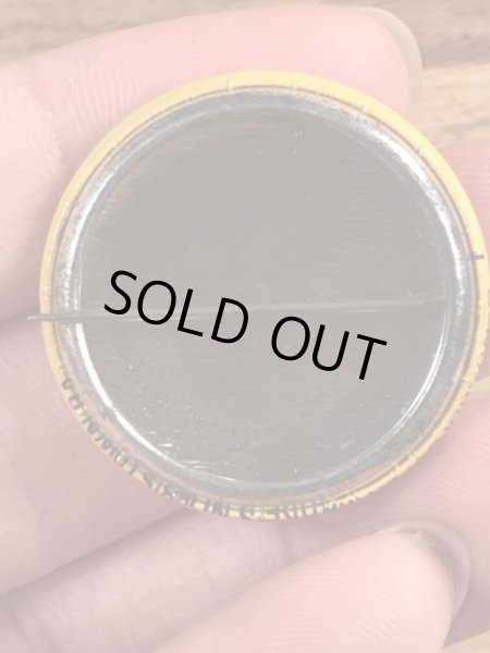 海賊になったスマイルフェイスのヴィンテージ缶バッチ