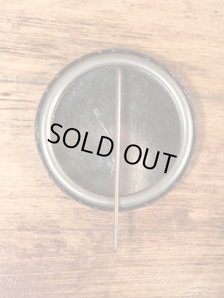 70年代〜頃のスマイルフェイスのヴィンテージ缶バッチ