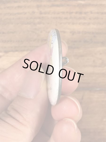 80年代頃の企業物のビンテージ缶バッジ