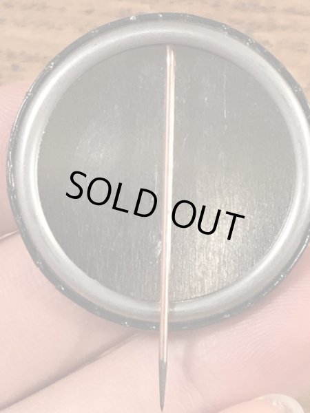 70年代〜頃のスマイルフェイスのヴィンテージ缶バッチ