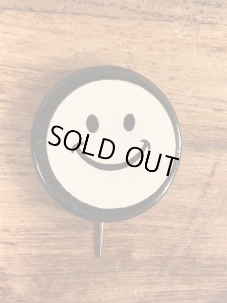 70年代〜頃のスマイルのビンテージ缶バッジ