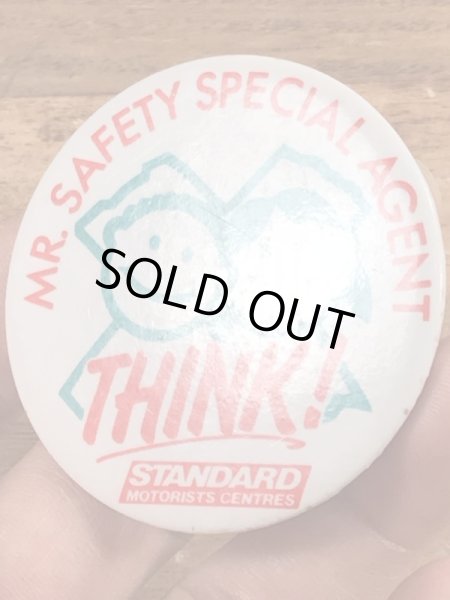 70年代〜頃のアドバタイジング物のヴィンテージ缶バッチ