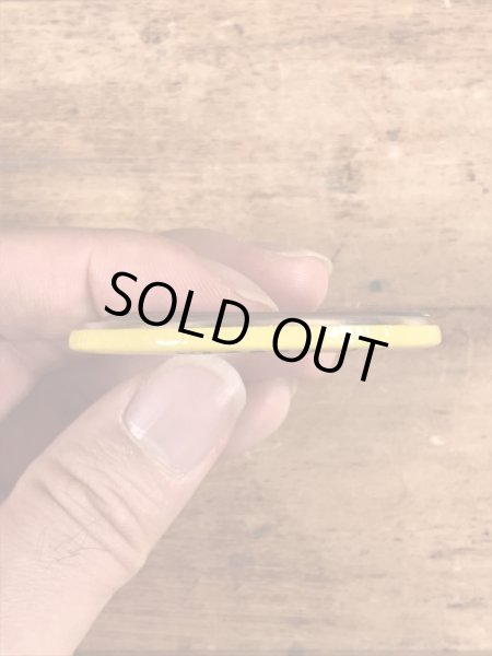 70年代頃のハートとスマイルフェイスのヴィンテージ缶バッチ